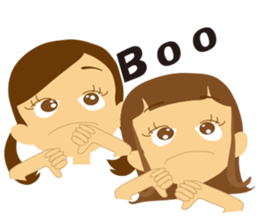 Schoolgirls 3 sticker #948966