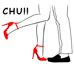 Sexy Legs & high heels sticker #949104