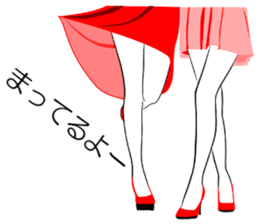 Sexy Legs & high heels sticker #949115