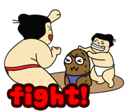 Sumo Dad and Sumo Son - English sticker #949182