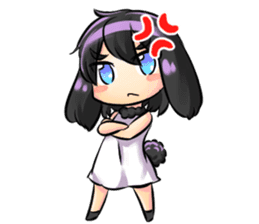 beast ear girl Sticker sticker #949452