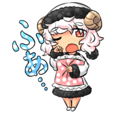 beast ear girl Sticker sticker #949484