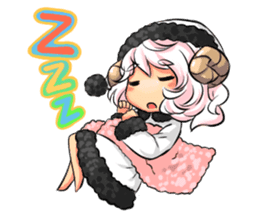 beast ear girl Sticker sticker #949485