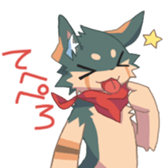 Hello! I'm Izuna. sticker #949544