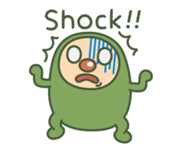 Green mameta(English) sticker #949705