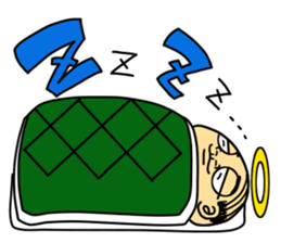 Life with middle-aged angel sticker #949886