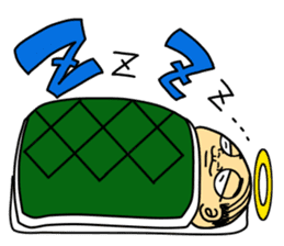 Life with middle-aged angel sticker #949886