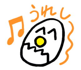 Funny Egg Characters sticker #950088