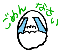 Funny Egg Characters sticker #950112