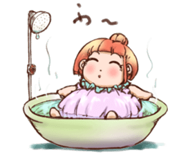 Pumpkin Girl sticker #950379