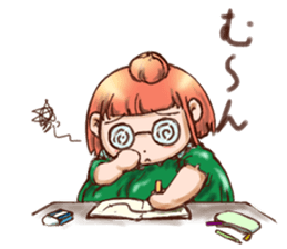 Pumpkin Girl sticker #950383