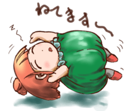 Pumpkin Girl sticker #950391