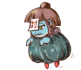 Pumpkin Girl sticker #950392