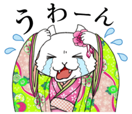 OEDO Animal series "The Cat Princess" sticker #950420