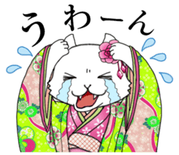 OEDO Animal series "The Cat Princess" sticker #950420