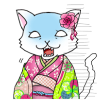 OEDO Animal series "The Cat Princess" sticker #950421