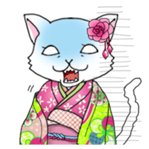 OEDO Animal series "The Cat Princess" sticker #950421