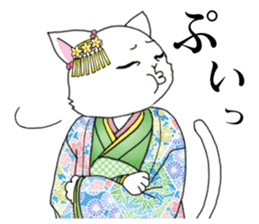 OEDO Animal series "The Cat Princess" sticker #950422