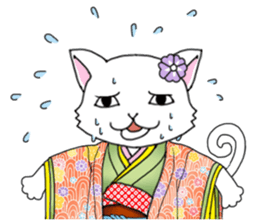 OEDO Animal series "The Cat Princess" sticker #950431