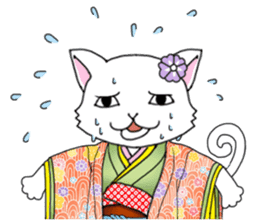 OEDO Animal series "The Cat Princess" sticker #950431