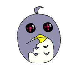 owl leisurely sticker sticker #950499