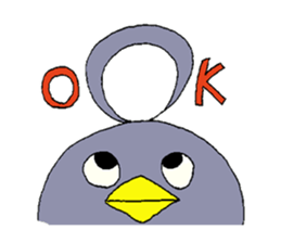 owl leisurely sticker sticker #950500