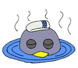 owl leisurely sticker sticker #950514