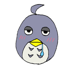 owl leisurely sticker sticker #950523