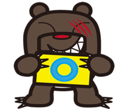 Rebel Bear sticker #950785