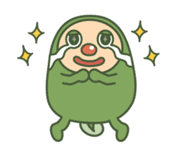 Green mameta2 sticker #951090