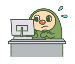 Green mameta2 sticker #951097