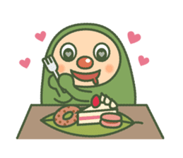 Green mameta2 sticker #951119