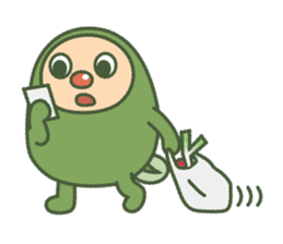 Green mameta2 sticker #951121