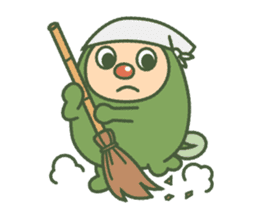 Green mameta2 sticker #951122