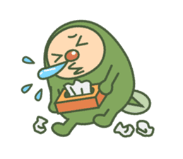 Green mameta2 sticker #951124