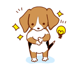 Beagle puppies sticker #951752