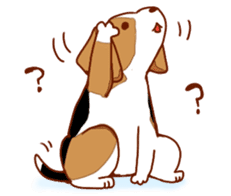 Beagle puppies sticker #951755