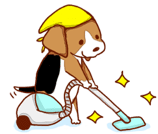 Beagle puppies sticker #951764