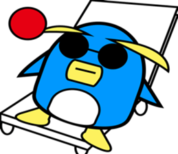 Rebel Penguin sticker #951781