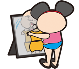 Rebel Mouse & Cat sticker #951951