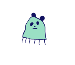Jellyfish Panda sticker #952327