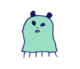 Jellyfish Panda sticker #952333