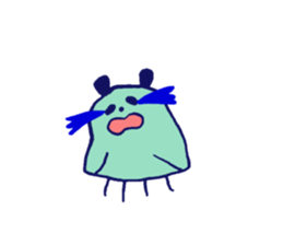 Jellyfish Panda sticker #952334
