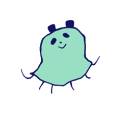 Jellyfish Panda sticker #952335