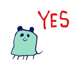Jellyfish Panda sticker #952342