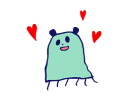 Jellyfish Panda sticker #952344