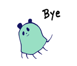 Jellyfish Panda sticker #952350