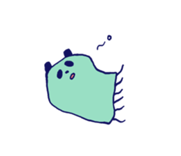 Jellyfish Panda sticker #952351