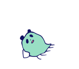 Jellyfish Panda sticker #952353
