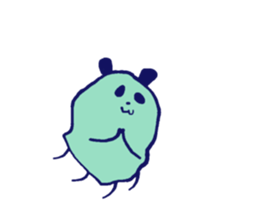 Jellyfish Panda sticker #952355